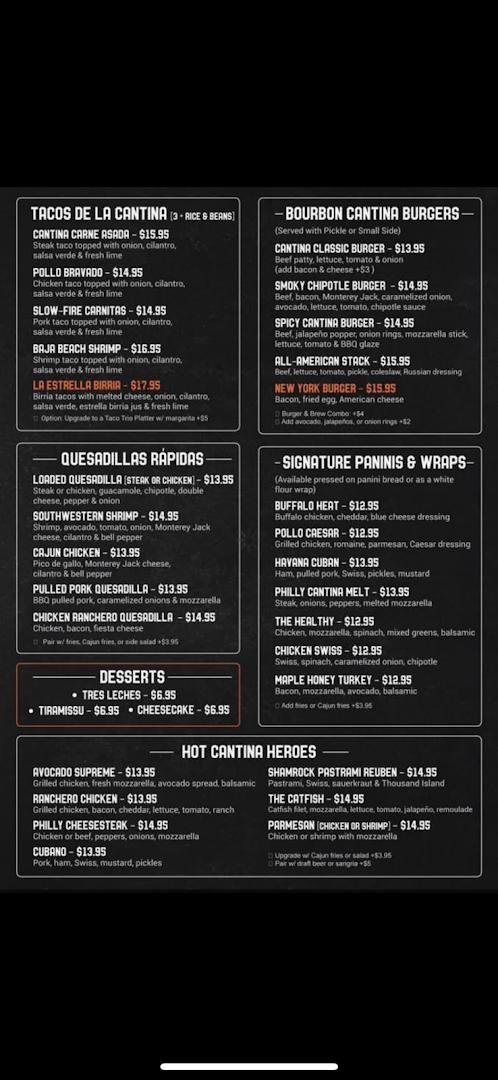 Bourbon Cantina