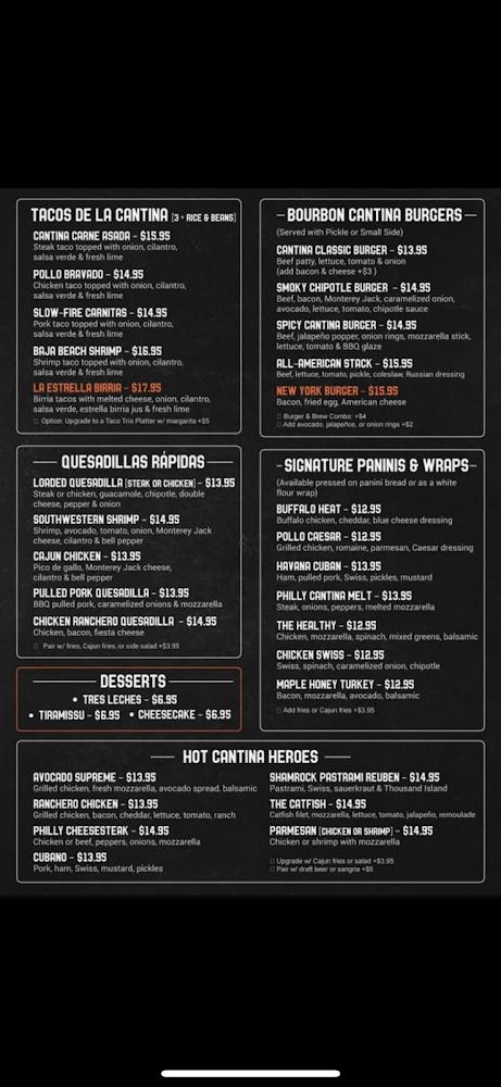 Bourbon Cantina CANTINA CARNE ASADA