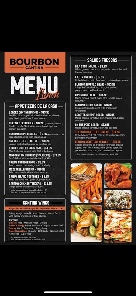 Bourbon Cantina POLLO BRAVADO